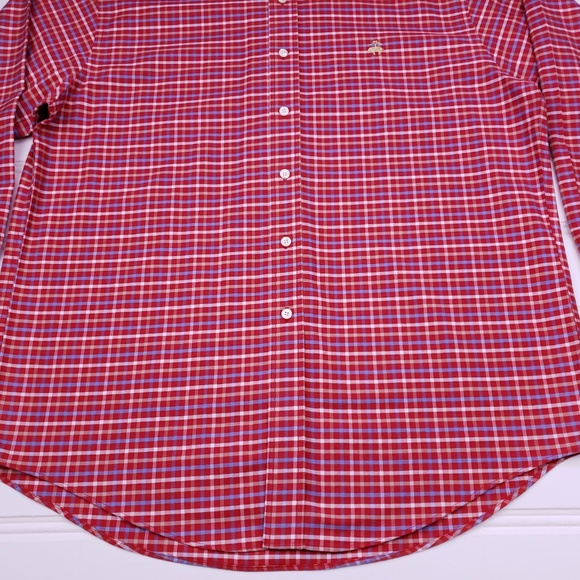 Brooks Brothers Large Shirt Logo Multicolor Checke - Picture 5 of 8